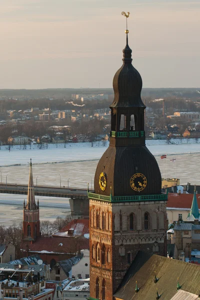 Vista sulla città di Riga — Foto Stock