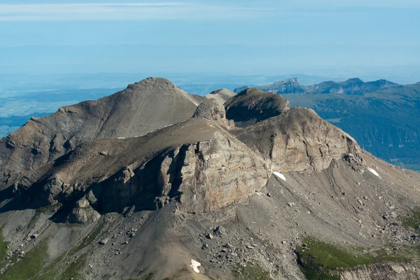 Nézd a schilthorn-hegyről — Stock Fotó
