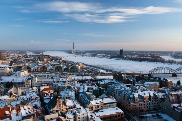 Vista sobre Riga cidade — Fotografia de Stock