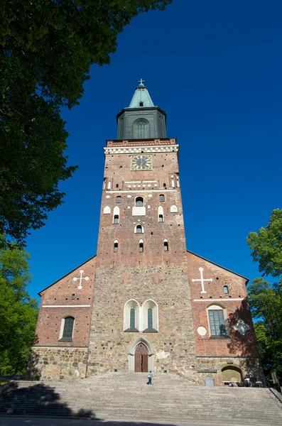 Katedry w Turku. Finlandia — Zdjęcie stockowe