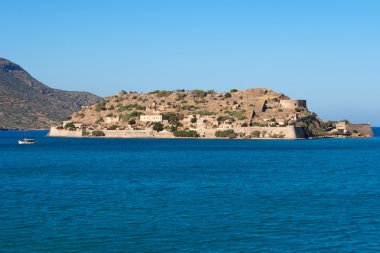 Spinalonga island. Crete, Greece clipart