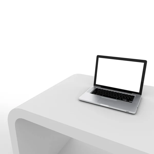 Business datorer teknik på en vit bakgrund — Stockfoto