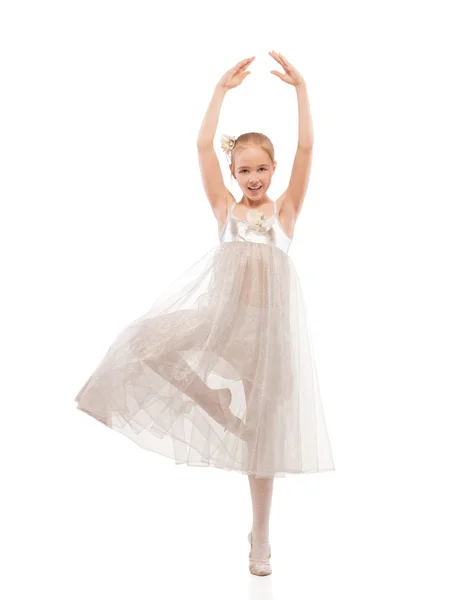 Kid ballet dancer — Stock Photo, Image