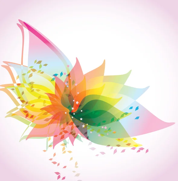 Fond floral abstrait, eps10 — Image vectorielle