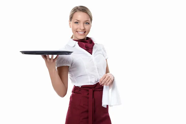 Atrakcyjne kelnerki — Zdjęcie stockowe