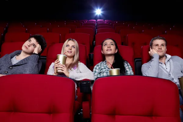 No cinema — Fotografia de Stock