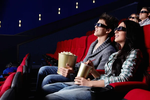 In the cinema Royalty Free Stock Photos