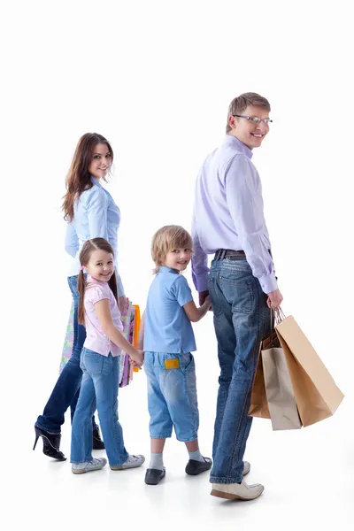 Aile Alışverişi — Stok fotoğraf