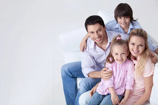 Parents with children Royalty Free Stock Photos