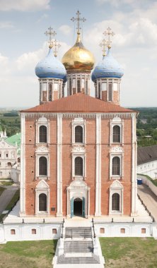Uspenski cathedral, Ryazan, Russia clipart