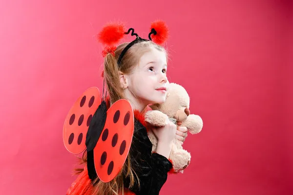 Lilla ladybird — Stockfoto
