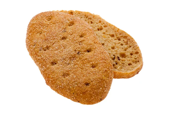 Svart bröd makro — Stockfoto