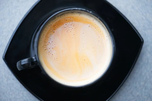 Cup of coffee close up — Stock Photo, Image