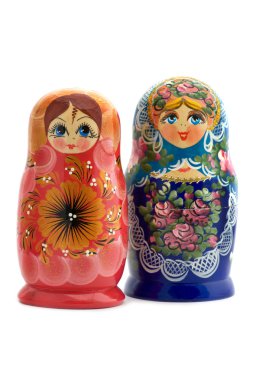 Matrioshka close up clipart