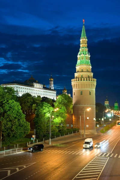 Torony Kreml és a közúti — Stock Fotó