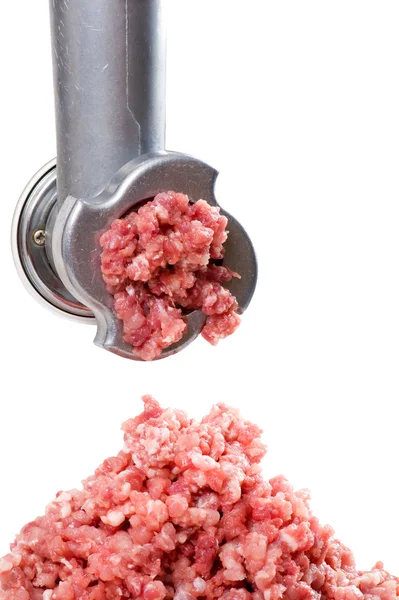 Meat grinder macro — Stock Photo, Image