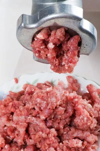 Meat grinder close up — Stock Photo, Image