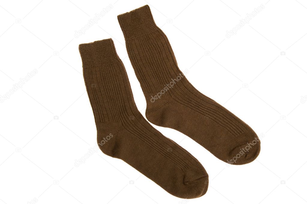 Military socks close up