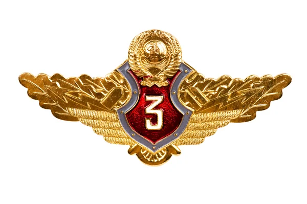 Radziecka odznaka — Zdjęcie stockowe