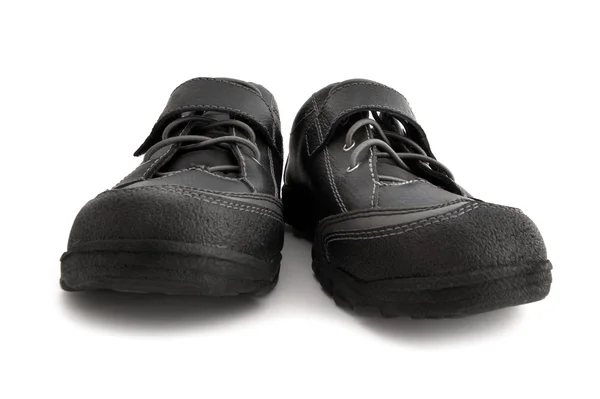 Чорний взуття — стокове фото