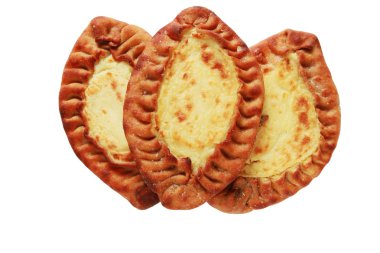 Traditional karelian pasties from Finland clipart