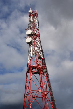 Telecommunications tower clipart