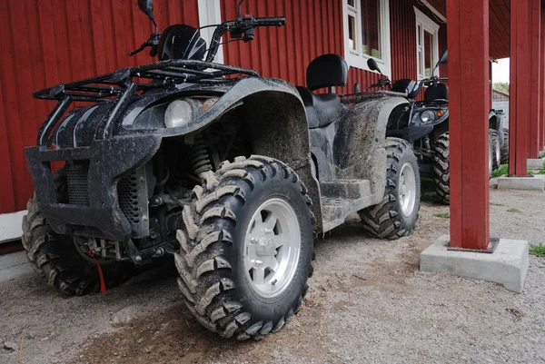 stock image Two ATVs outdoor