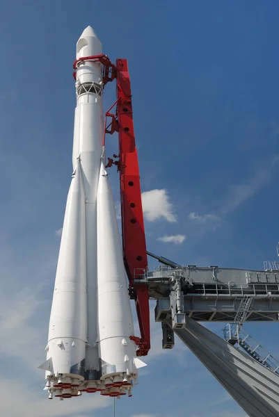 stock image Monument of space rocket