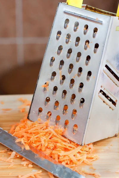 Cenouras raladas — Fotografia de Stock