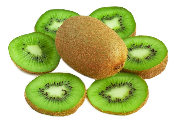 Bucăți de kiwi — Fotografie, imagine de stoc