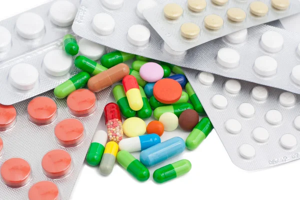 Tabletten verpacken — Stockfoto