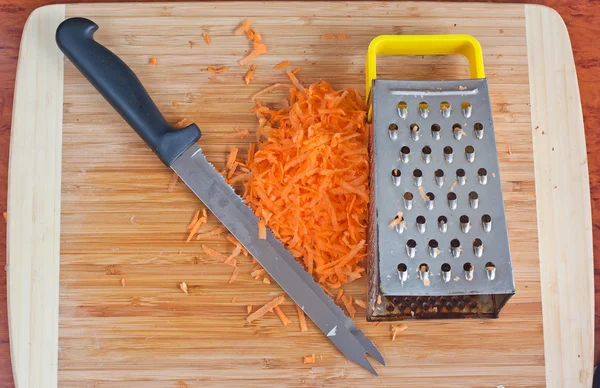 Grated Carrots — Stock Photo, Image