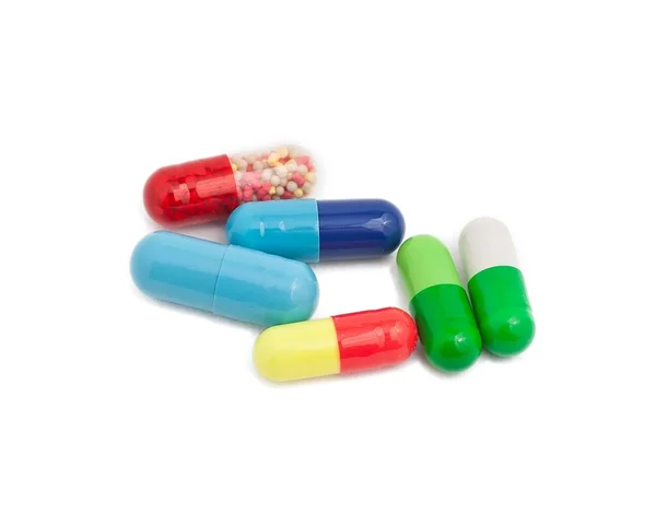 Vitaminen, pillen en tabletten — Stockfoto