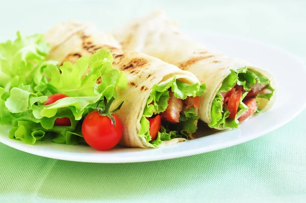 stock image Tortilla rolls