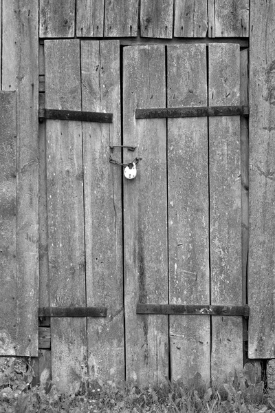 stock image Old wooden door