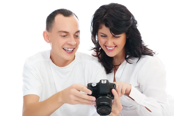 Couple looks pictures — Stock Photo, Image