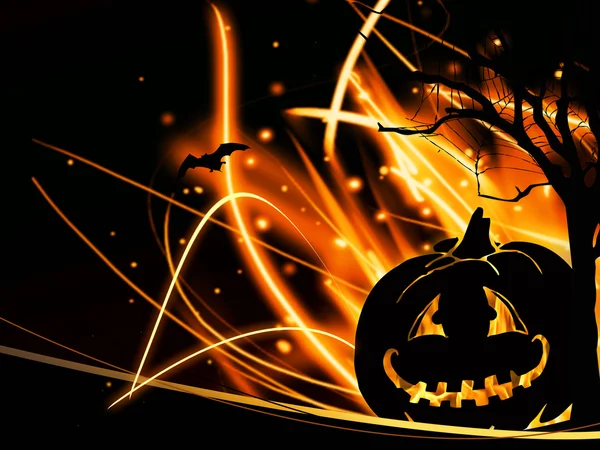 Halloween pumpkin background — Stock Photo, Image