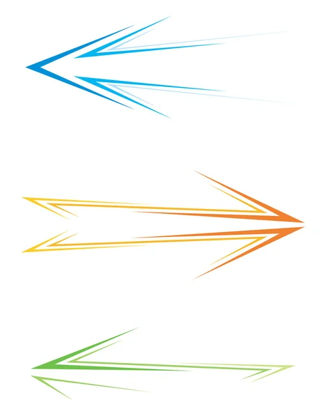 Icônes flèches — Image vectorielle
