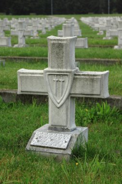 Military cemetery clipart