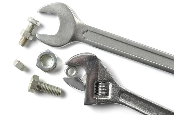 Wrenches and Screws — Stock Photo, Image