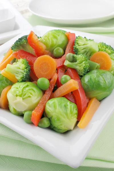 Vařená zelenina — Stock fotografie