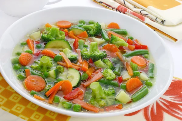 Dieta sopa de verduras —  Fotos de Stock