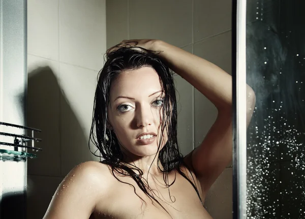 Beleza no banho — Fotografia de Stock