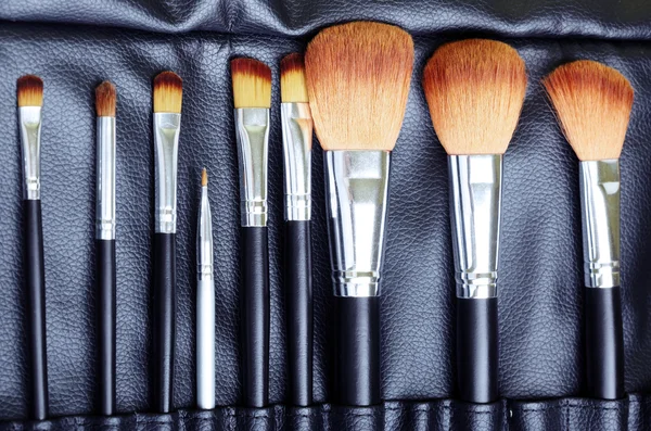 Makeup brush set — Stock Photo, Image