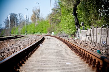 demiryolu parça çizgileri