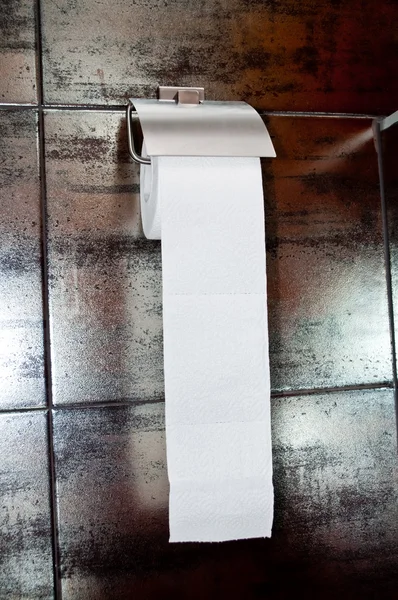 Rolo de papel toailet — Fotografia de Stock