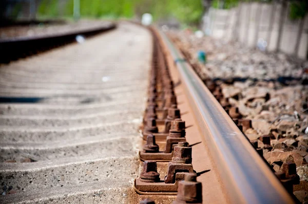 Linhas ferroviárias — Fotografia de Stock