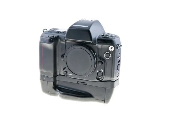 Kamera foto analog pada warna putih — Stok Foto