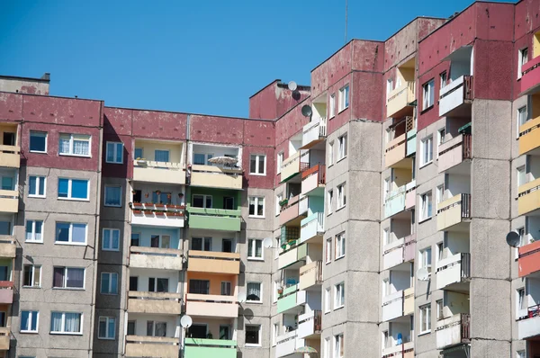 stock image Residential block on the housing estate