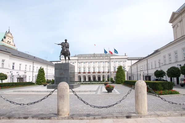 stock image Presidential palace in Warsaw, Poland